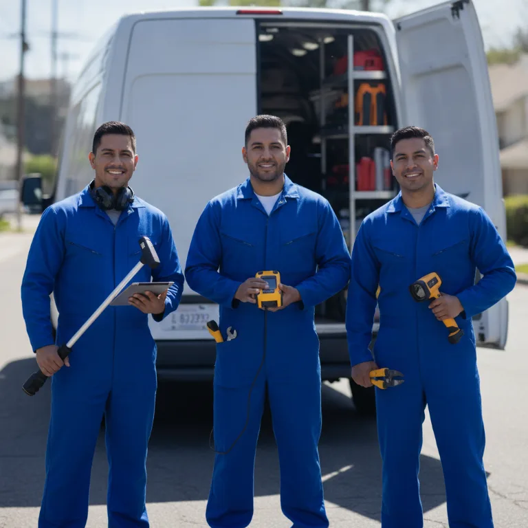 Detecção de Fugas de Água equipe em Contagem